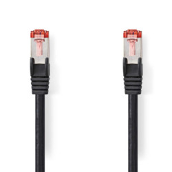 Nedis CCGL85221BK10 câble de réseau Noir 1 m Cat6 S FTP (S-STP)