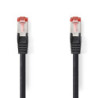 Nedis CCGL85221BK10 câble de réseau Noir 1 m Cat6 S FTP (S-STP)