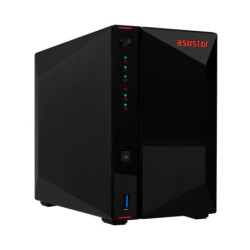 ASTBT042469 AS5402T NAS 2 baies 2.0 2.9 GHz QC 4Go - 2 LAN 2.5GbE - USB3.2 - 4 slots M.2 NVM