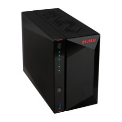 ASTBT042469 AS5402T NAS 2 baies 2.0 2.9 GHz QC 4Go - 2 LAN 2.5GbE - USB3.2 - 4 slots M.2 NVM