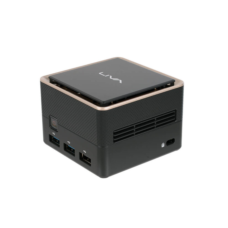 ECSSY042232 UC mini PC LIVA Q3 Plus AMD V1650B 8Go 128G EMMC