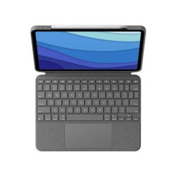 LOGI COMBO TOUCH - GREY - ETUI CLAVIER - IPAD PRO 12.9p - IPAD AIR | ECP Grossiste informatique