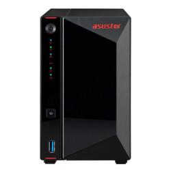 Asustor Nimbustor 2 AS5202T NAS Bureau Intel® Celeron® J4005 2 Go DDR4 0 To ADM Noir
