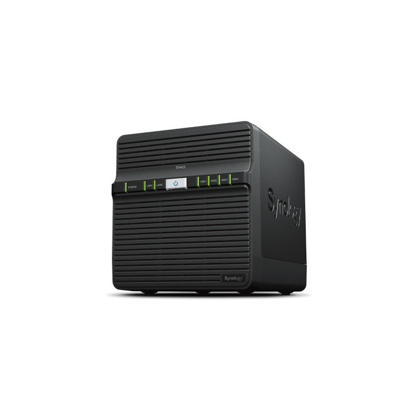 SYNBT041743 DS423 NAS 4 emp. 1.7GHz QuadCore 2Go 2x LAN GbE
