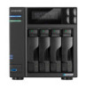 ASTBT041412 AS6704T NAS 4 baies 2.0 2.9 GHz QC 4Go - 2 LAN 2.5GbE - USB3.2 - 4 slots M.2 NVM