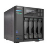ASTBT041412 AS6704T NAS 4 baies 2.0 2.9 GHz QC 4Go - 2 LAN 2.5GbE - USB3.2 - 4 slots M.2 NVM
