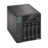 ASTBT041412 AS6704T NAS 4 baies 2.0 2.9 GHz QC 4Go - 2 LAN 2.5GbE - USB3.2 - 4 slots M.2 NVM