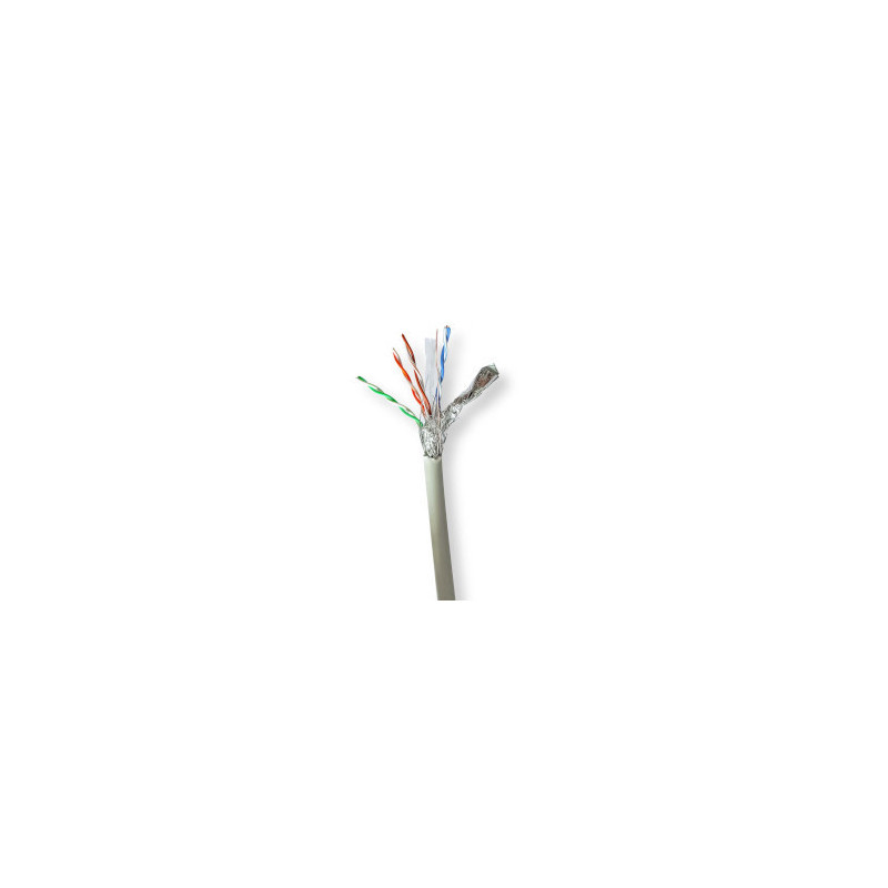 Nedis CCBG8528GY305 câble de réseau Gris 305 m Cat6 S FTP (S-STP)
