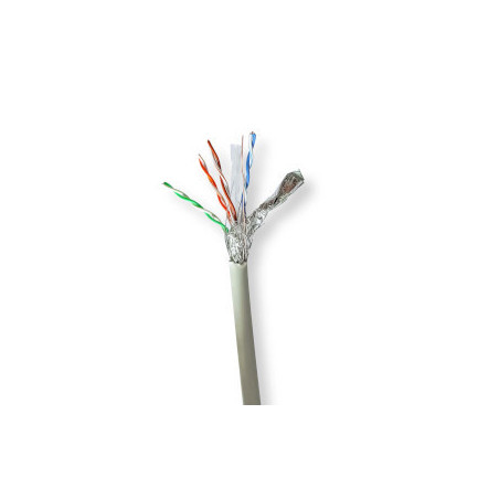 Nedis CCBG8528GY305 câble de réseau Gris 305 m Cat6 S FTP (S-STP)