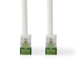 Nedis CCGB85420WT30 câble de réseau Blanc 3 m Cat7 S FTP (S-STP)