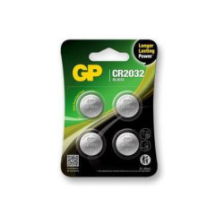 Carte 4 piles bouton CR2032 | ECP Grossiste informatique