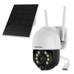Foscam B4 - Camera IP exterieur waterproof 4 MP wifi panneau solaire | ECP Grossiste informatique