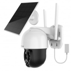 Foscam B4 - Camera IP exterieur waterproof 4 MP wifi panneau solaire | ECP Grossiste informatique