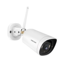 FOSCAM G4C Camera IP 2K 4MP Wifi(2.4 5GHz) LAN 20m IP66 IR Audio 2SpotLed SD | ECP Grossiste informatique