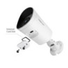 FOSCAM G4C Camera IP 2K 4MP Wifi(2.4 5GHz) LAN 20m IP66 IR Audio 2SpotLed SD | ECP Grossiste informatique
