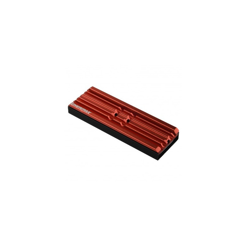 M.2 Heatsink rouge - Dissipateur therm pour 2280 simple-double face compat PS5 | ECP Grossiste informatique