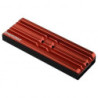 M.2 Heatsink rouge - Dissipateur therm pour 2280 simple-double face compat PS5 | ECP Grossiste informatique