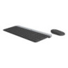 Logitech 920-009190 clavier Souris incluse Universel RF sans fil AZERTY Français Graphite