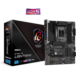 ASROCK Z790 PG LIGHTNING - ATX - LGA 1700 - Z790 - 4x DDR5 - PCIE 5.0 - HDMI- 4 | ECP Grossiste informatique
