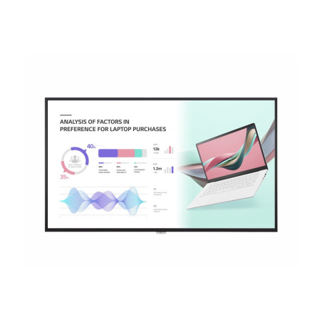 LGSEC140316 LG 65UH5J 65p UHD IPS 500cd m2 HDMI(3), DP, DVI-D, USB(2) HP 28.2kg Gar 3ans