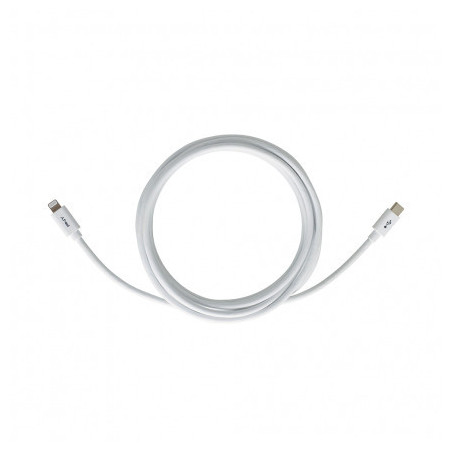 PNYCB040150 PNY CABLE USB-C LIGHTNING 3M - BLANC - PLASTIQUE
