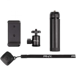 PNY TREPIED UNIVERSEL POUR SMARTPHONE AVEC TELCOMMANDE SANS FIL | ECP Grossiste informatique