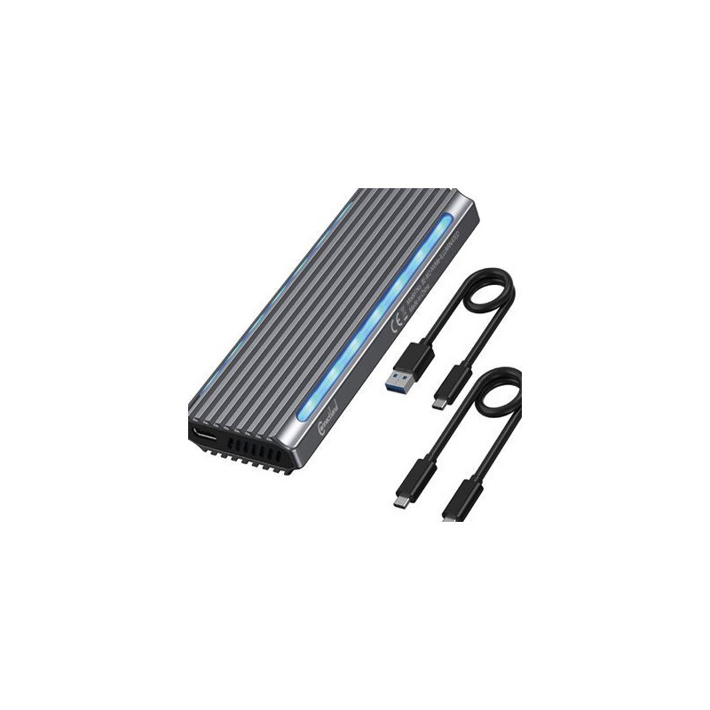 1920333 Boîtier SSD externe, M.2 PCIe NVMe vers USB C | ECP Grossiste informatique