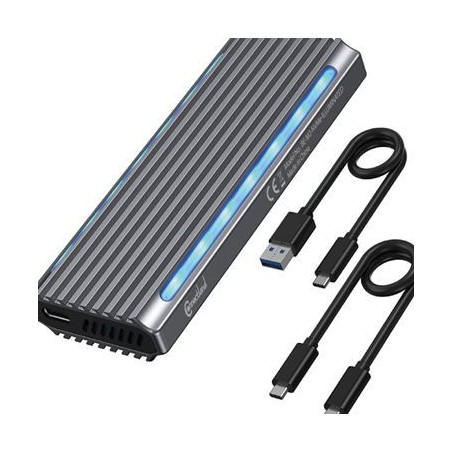 1920333 Boîtier SSD externe, M.2 PCIe NVMe vers USB C | ECP Grossiste informatique