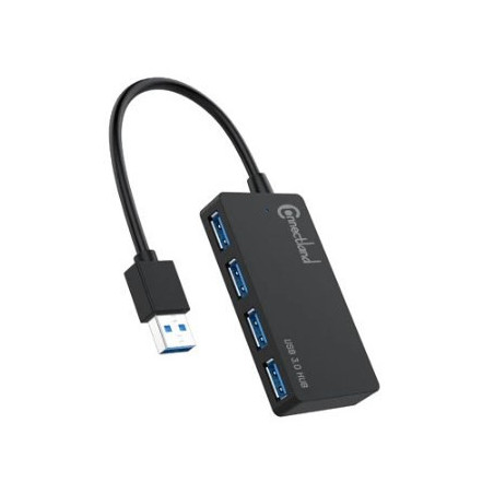 Hub USB3 4 ports + alim | ECP Grossiste informatique