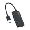 Hub USB3 4 ports + alim | ECP Grossiste informatique