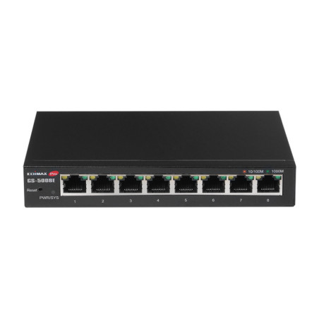 EDISW039640 GS-5008E Switch 8p GbE WebSmart