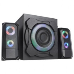 Haut parleur bluetooth GAMING Thor 2.1 Black Lighting | ECP Grossiste informatique