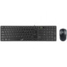 DESTOCKAGE SlimStar C126 Clavier+souris USB Black | ECP Grossiste informatique