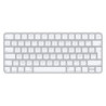 Apple Magic clavier Universel USB + Bluetooth AZERTY Français Aluminium, Blanc