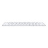 Apple Magic clavier Universel USB + Bluetooth AZERTY Français Aluminium, Blanc