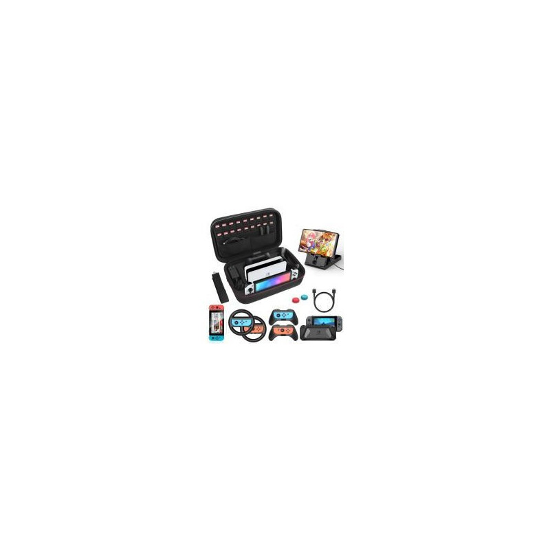 POWERA SLIM CASE CHARCOAL NINTENDO SWITCH - COMPATIBLE SWITCH/KIGHT/OLED | ECP Grossiste informatique