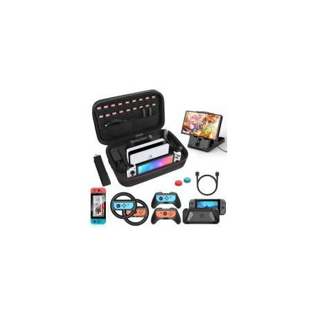 POWERA SLIM CASE CHARCOAL NINTENDO SWITCH - COMPATIBLE SWITCH/KIGHT/OLED | ECP Grossiste informatique
