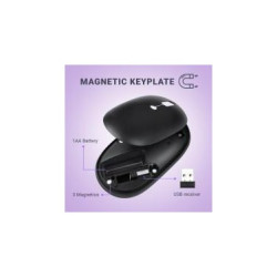 PERIMICE-610 B Black sf opt USB 2.4G (livré sans pile AA) | ECP Grossiste informatique