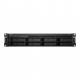 RS1221+ - RS1221+ Bt NAS Rack 2U pour 8 DD 3.5/2.5p 2.2GHz QCore 4Go 4LAN GbE USB3