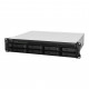 RS1221+ - RS1221+ Bt NAS Rack 2U pour 8 DD 3.5/2.5p 2.2GHz QCore 4Go 4LAN GbE USB3
