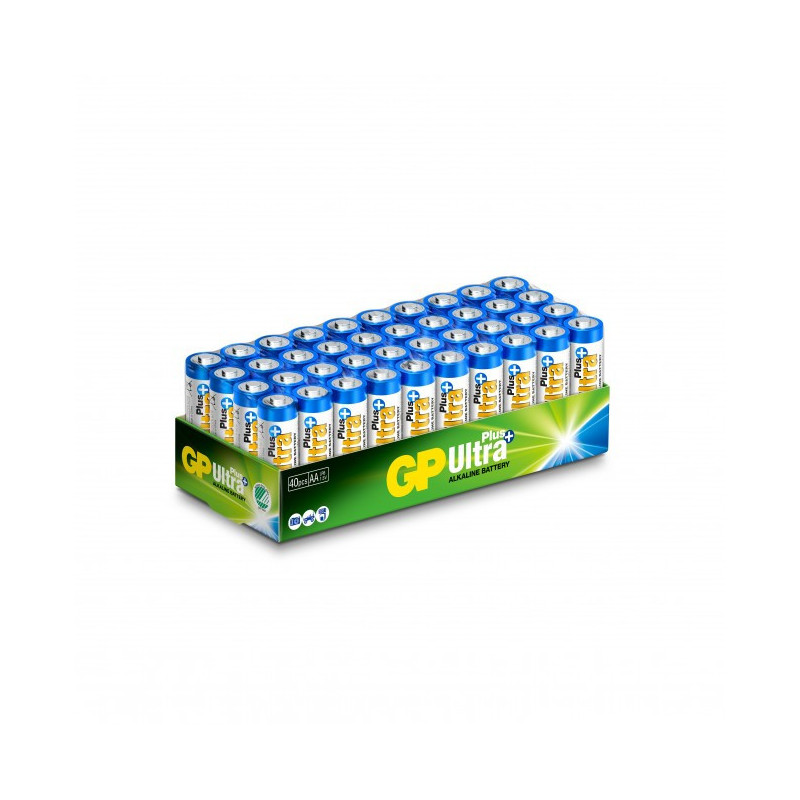 GPBCH037717 Pack de 40 piles AA LR6 Ultra Plus