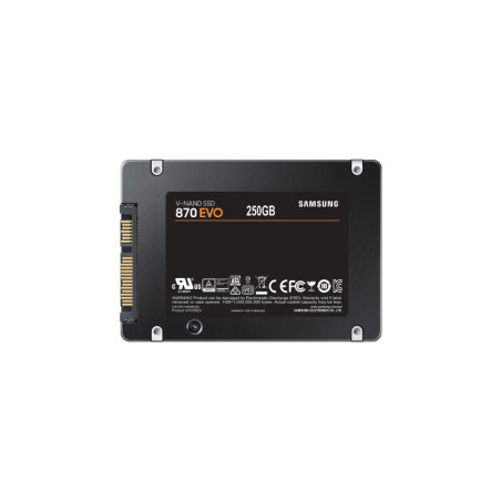 SAMDD036569 SAMSUNG 870 EVO MZ-77E250B EU 250 Go 2,5 pouces S-ATA-6.0Gbps