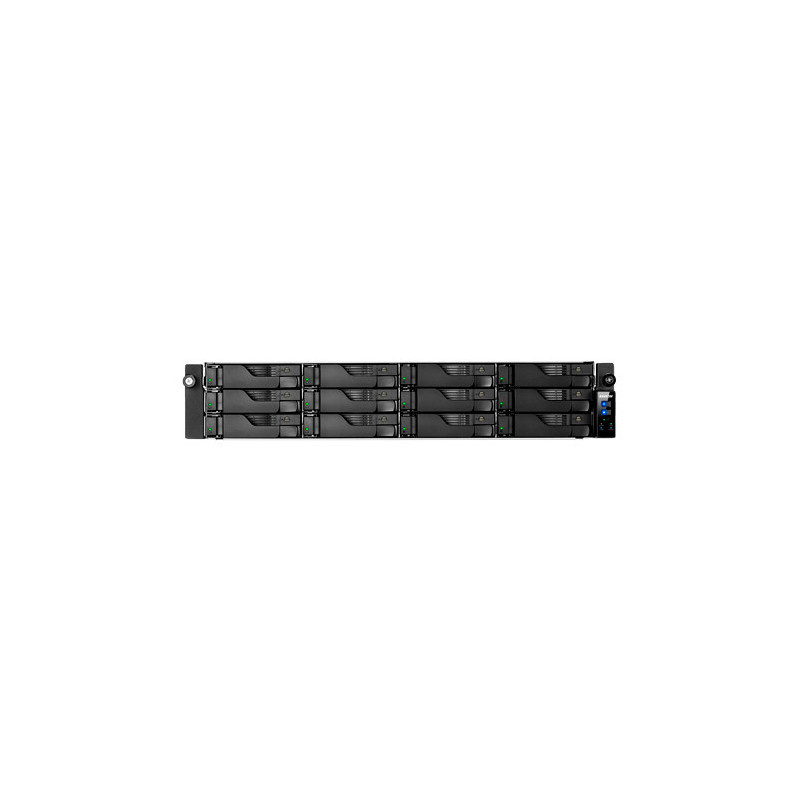 ASTBT037037 AS7112RDX Bt NAS Rack 12 emp. 3.4 4.6GHz QuadCore 8Go 4 Lan GbE USB3.2 + USB-C