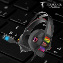 0915172 CASQUE 40mm GAMING EIKTHYRNIR-CHROMA-RGB Jack/USB(LED) | ECP Grossiste informatique