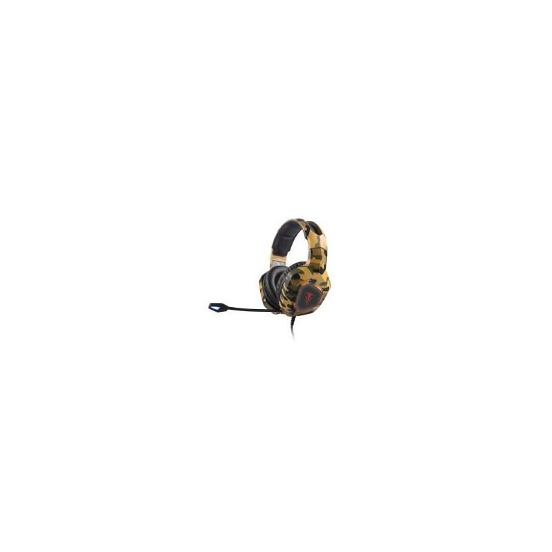 0915182 CASQUE 50mm GAMING ARMY THOR Or | ECP Grossiste informatique