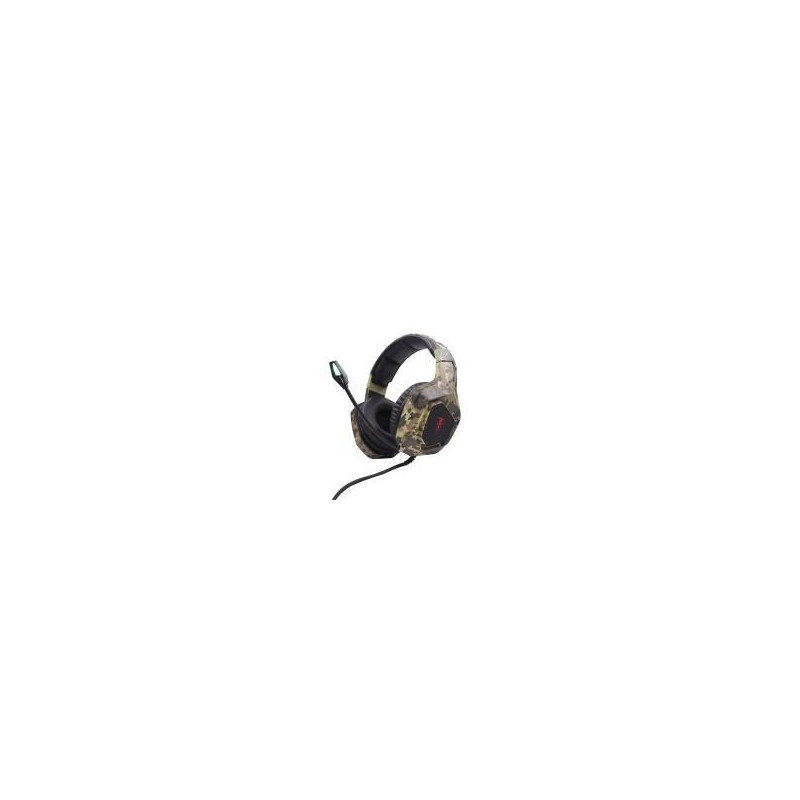 0915181 CASQUE 50mm GAMING ARMY THOR GREEN | ECP Grossiste informatique