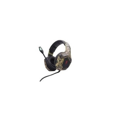 0915181 CASQUE 50mm GAMING ARMY THOR GREEN | ECP Grossiste informatique