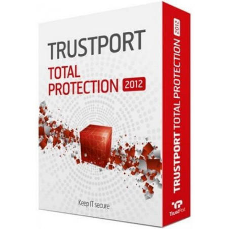 TRULIC17836 Clé d'activation TrustPort Total Protection 1 PC 1 an