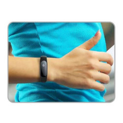 TECHNAXX - Fitness Bracelet Touch TG-HR1, Écran OLED 0.42 Noir | ECP Grossiste informatique