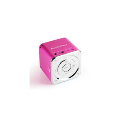 TEH Mini MusicMan Soundstation MP3 In(Jack/USB/SD) 600mAh Pink | ECP Grossiste informatique